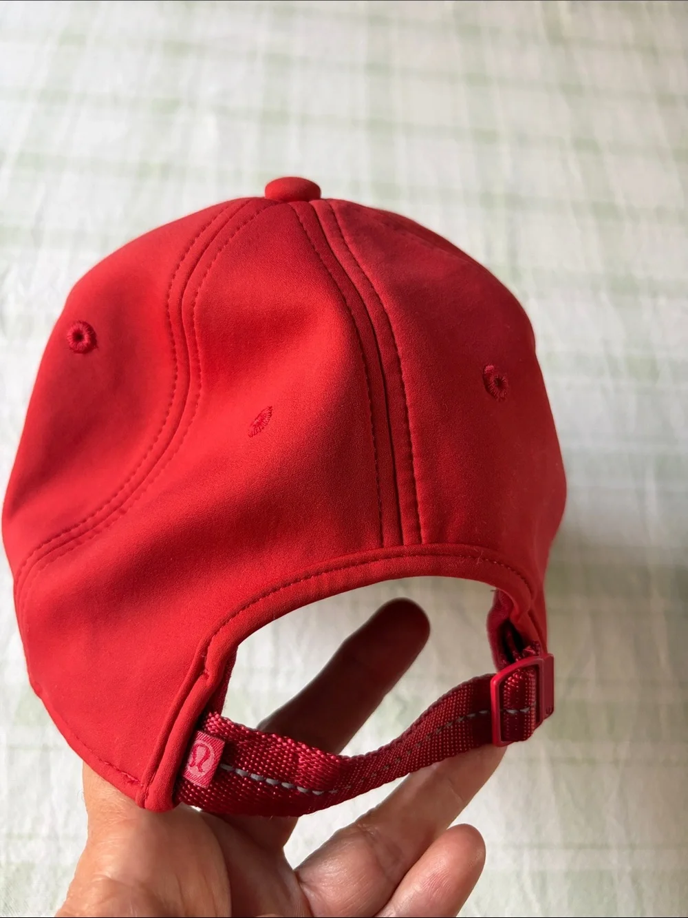 Lululemon Classic Red Baseball Cap - Picture 6 of 8